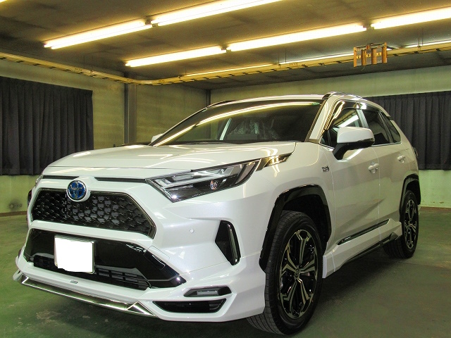 TOYOTA トヨタ RAV4 PHEV Z E-Four（6LA-AXAP54）磨き＆コーティング