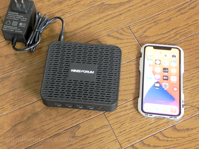 MINISFORUM超小型ミニPC GK50 (Pentium Silver N5030) レビュー