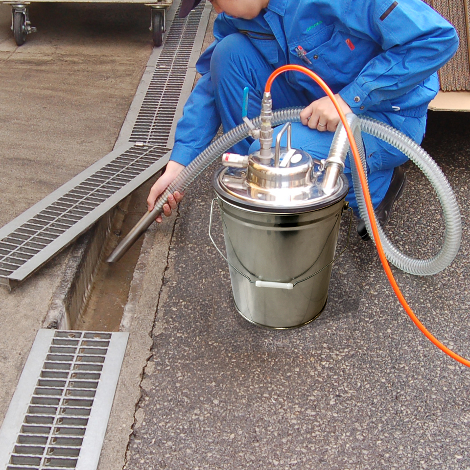 エア式バキュームクリーナー（AVC-550SUS） | アクアシステム株式会社