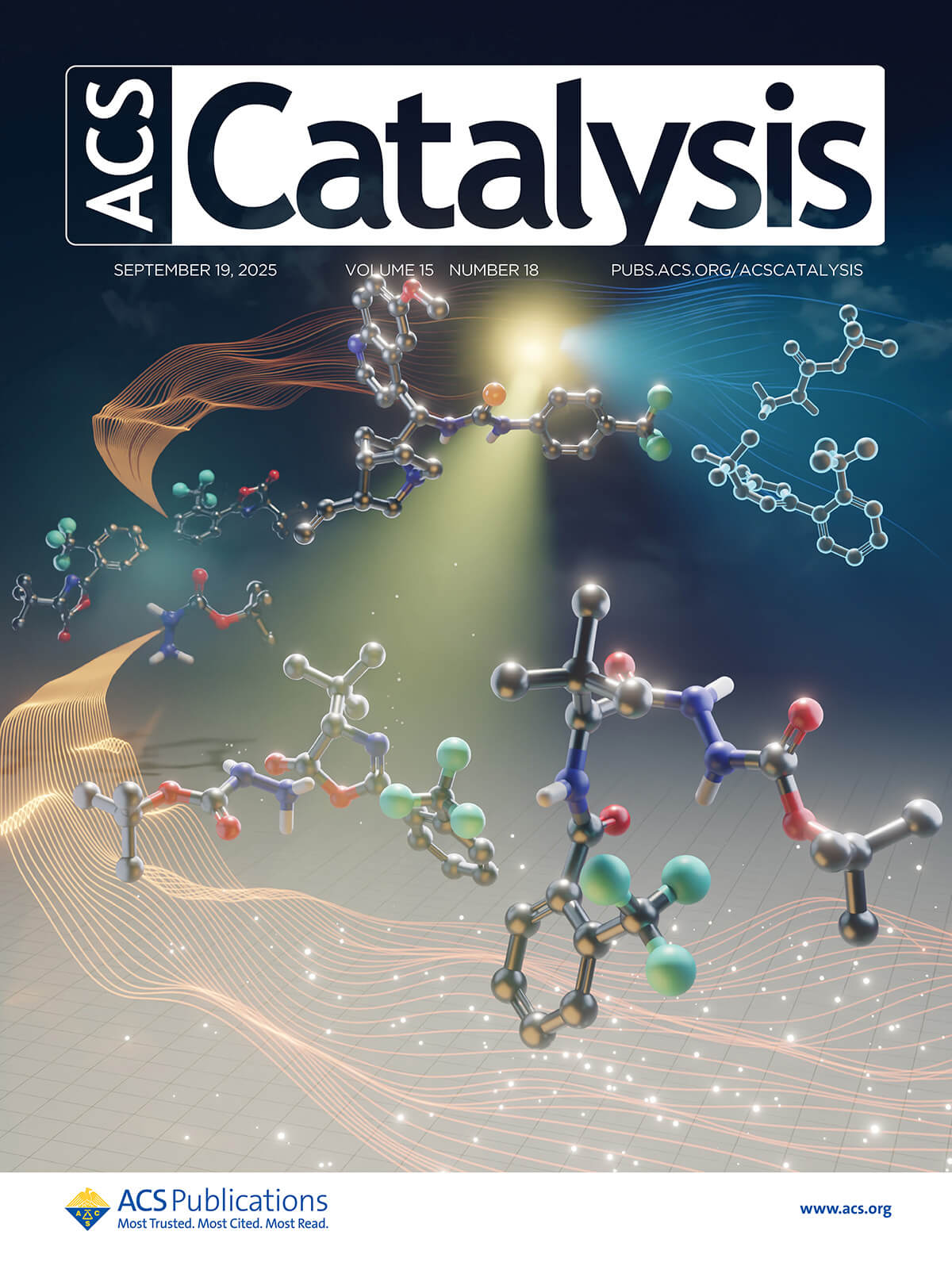 論文雑誌「ACS Catalysis」のカバーピクチャーを制作しました［九州