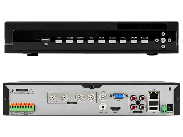 RD-RA5204 同軸デジタルレコーダー AHD3.0対応 2TB 4ch 防犯カメラ映像