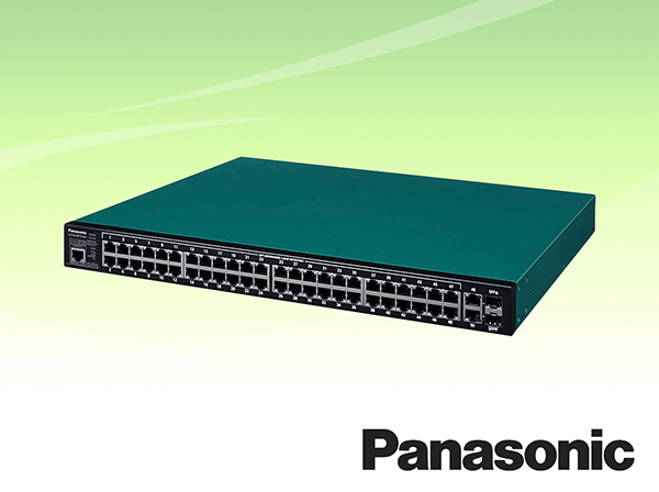PN264892 Panasonic レイヤ2 PoE給電スイッチングハブ GA-ML48TCPoE+: