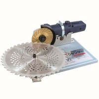 DケンマーSP 低速ディスクグラインダー付きチップソー研磨機 刈払機用