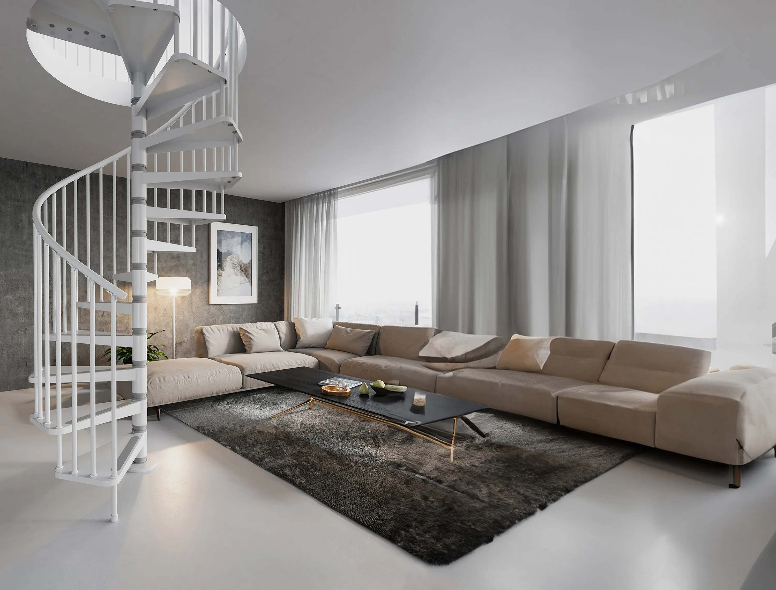 arke らせん階段やロフト階段、オープン階段など階段各種