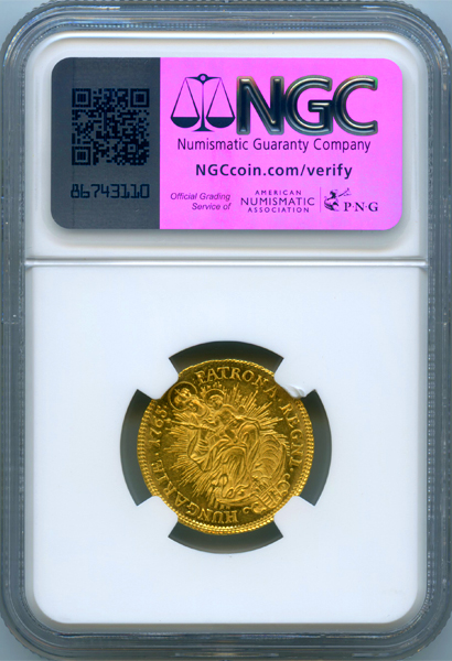 ハンガリー マリア・テレジア 1765KB ダカット 金貨 NGC MS61 | ARK
