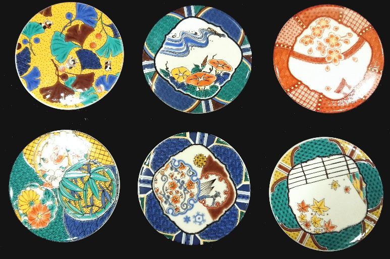 九谷焼香皿・九谷焼kouプレート-伝統工芸品九谷焼