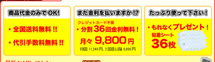 ナール超音波(NARL)正規店【分割36回金利無料！】