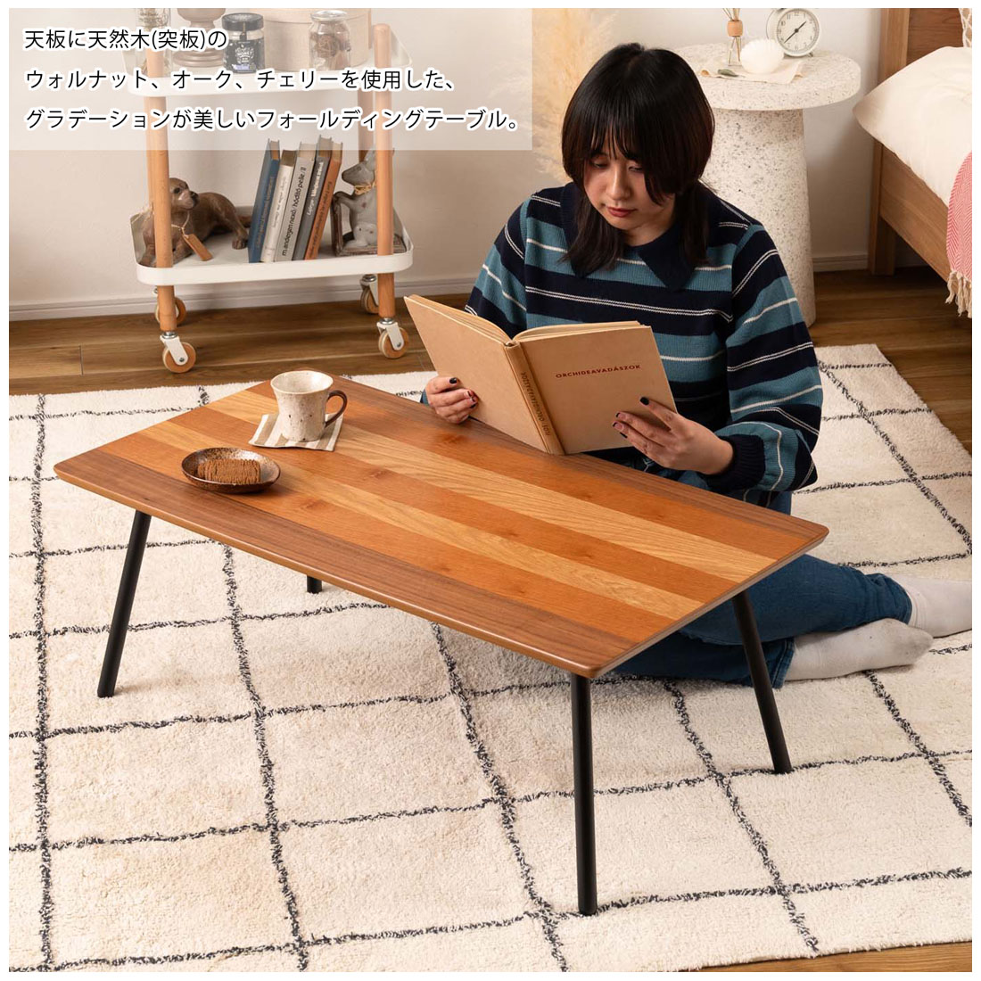 THEBOX 在庫品 天板天然オーク材 オイルフィニッシュ 引っ掛け金具付き