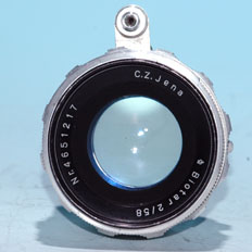 ビオター58mm F2 エキザクタ用 (Carl Zeiss Jena Biotar 58mm F2 for
