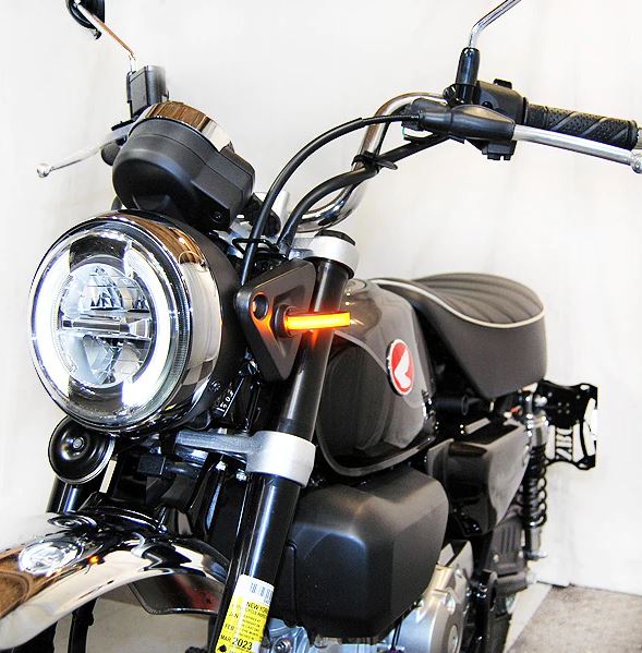 NRC製 MONKEY125 用 LEDフロントウィンカー｜AxxL