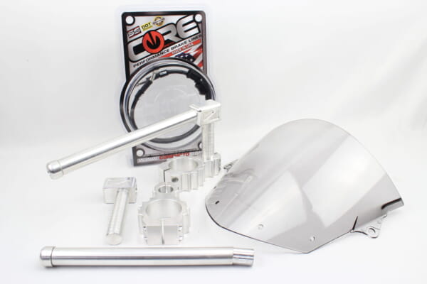 AXXLオリジナル ZX6R (19-23) アップハンドル フルキット｜AxxL