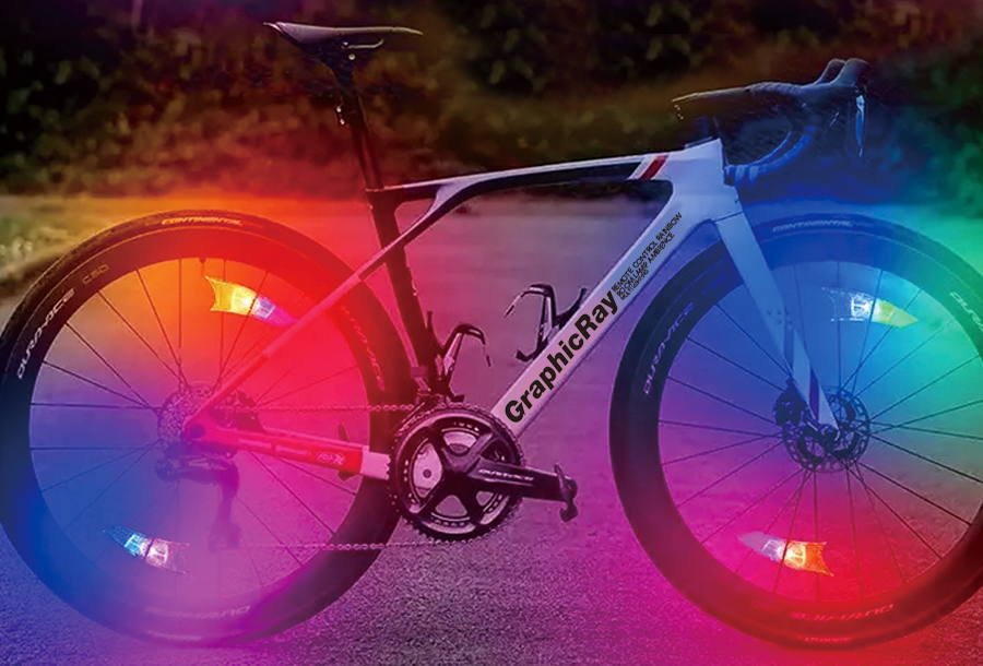 サイクルLEDスポークライト（電池タイプ） (GN-15) | 株式会社アークス