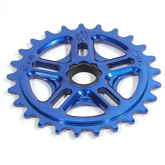 Profile 25t Spline Drive BMX Sprocket - 19mm - 48-spline - Blue