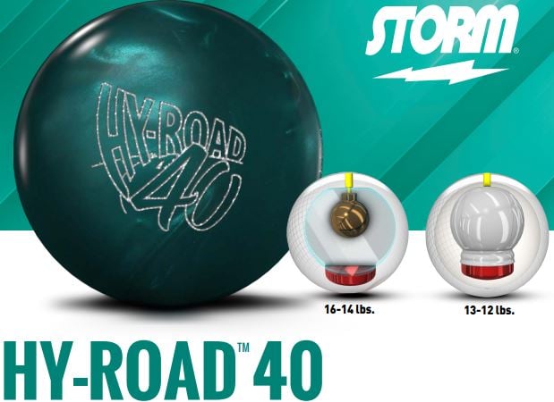 Storm Hy-Road 40 Bowling Ball + FREE SHIPPING - BowlersMart.com