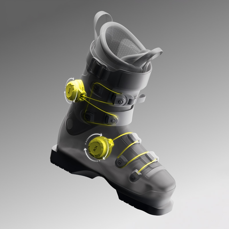 BOA®スキーブーツ Atomic、K2、Salomon