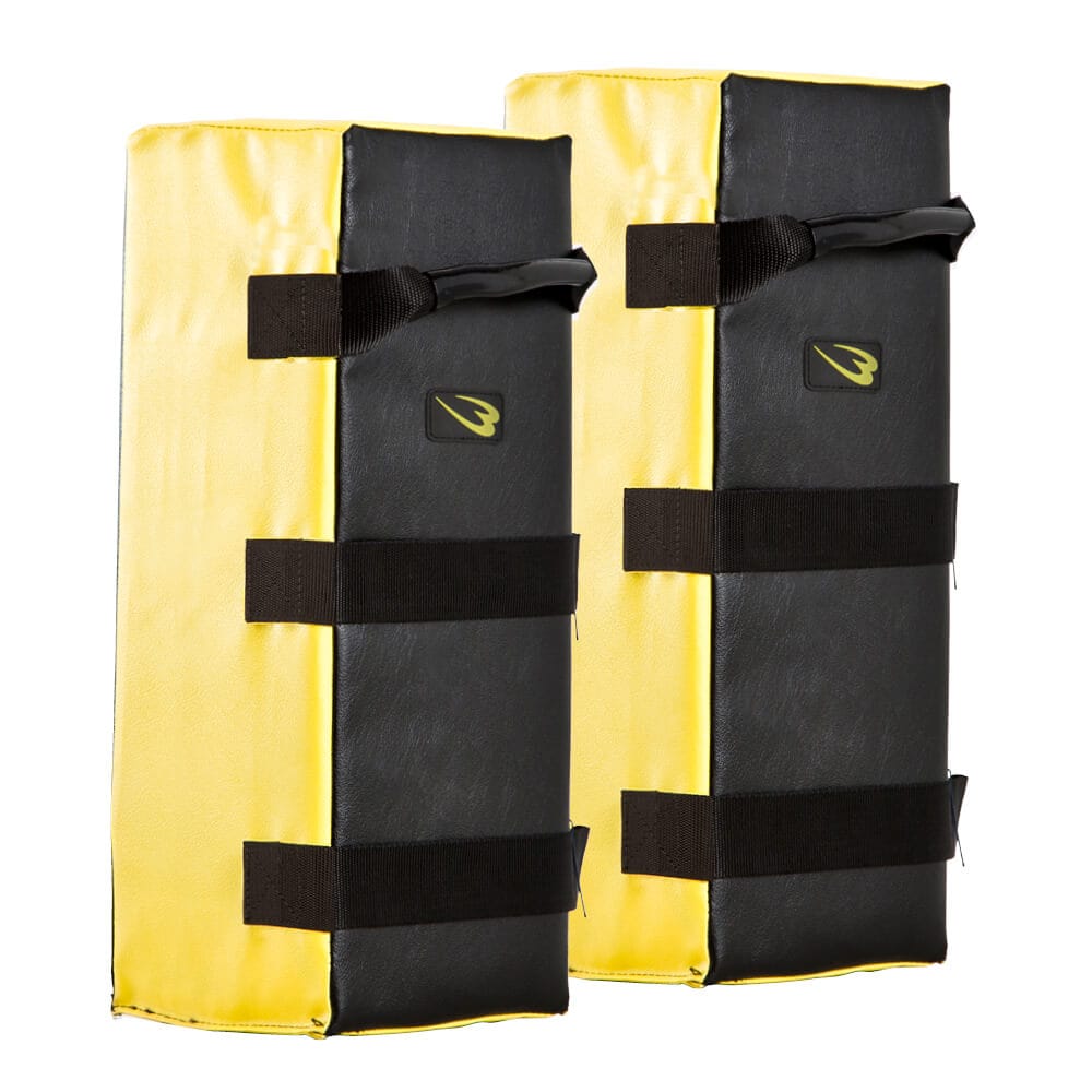 ハイパーキックミットSP 2個セット ブラック×イエロー KM115BKYE