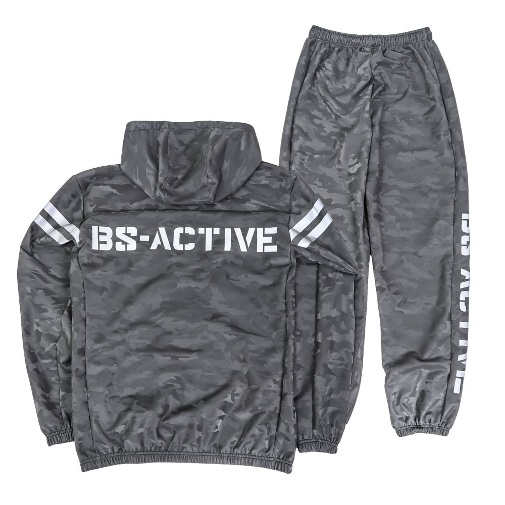 BURN－SUIT】サウナスーツアクティブ セットアップスーツ S