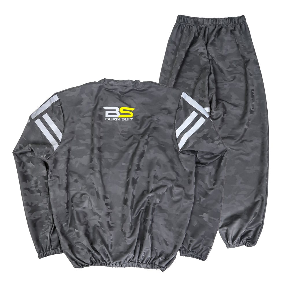 BURN－SUIT】サウナスーツアスリート セットアップスーツ S