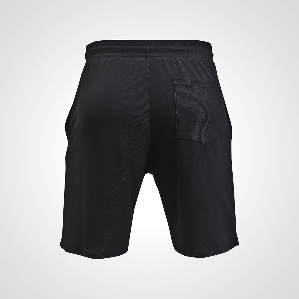 接触冷感 BM・DRYハーフパンツ M ブラック×ライムグリーン