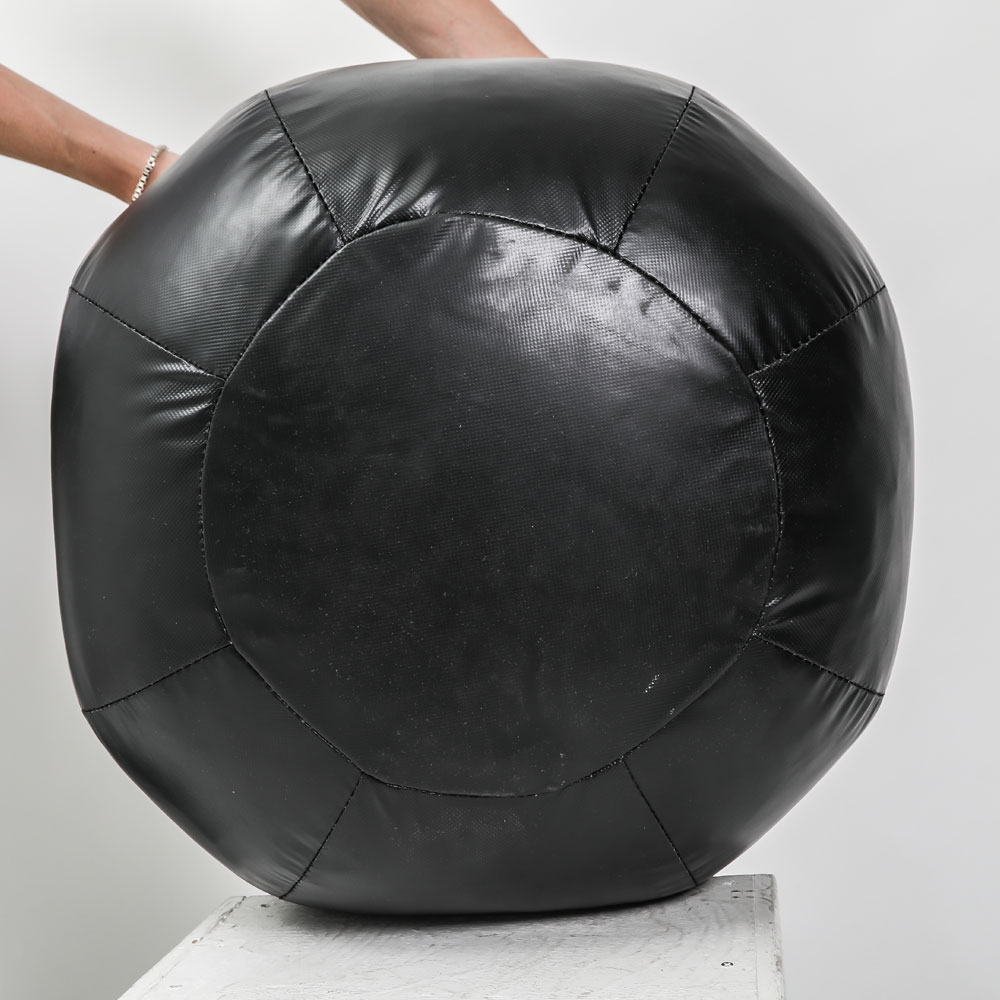 ボール型サンドバッグ ブラック×イエロー KB029BKYE｜BODYMAKER