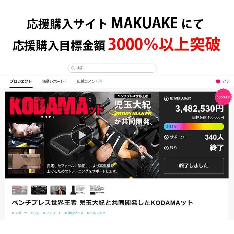 KODAMAット TG488｜BODYMAKER（ボディメーカー）