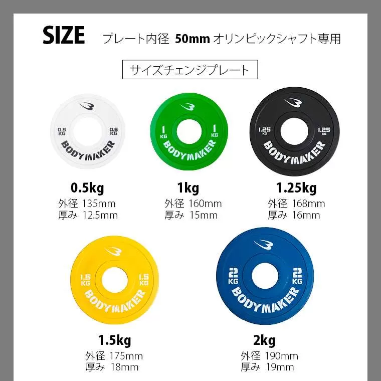 オリンピックカラープレート20KG 2枚セット PR010ST2000