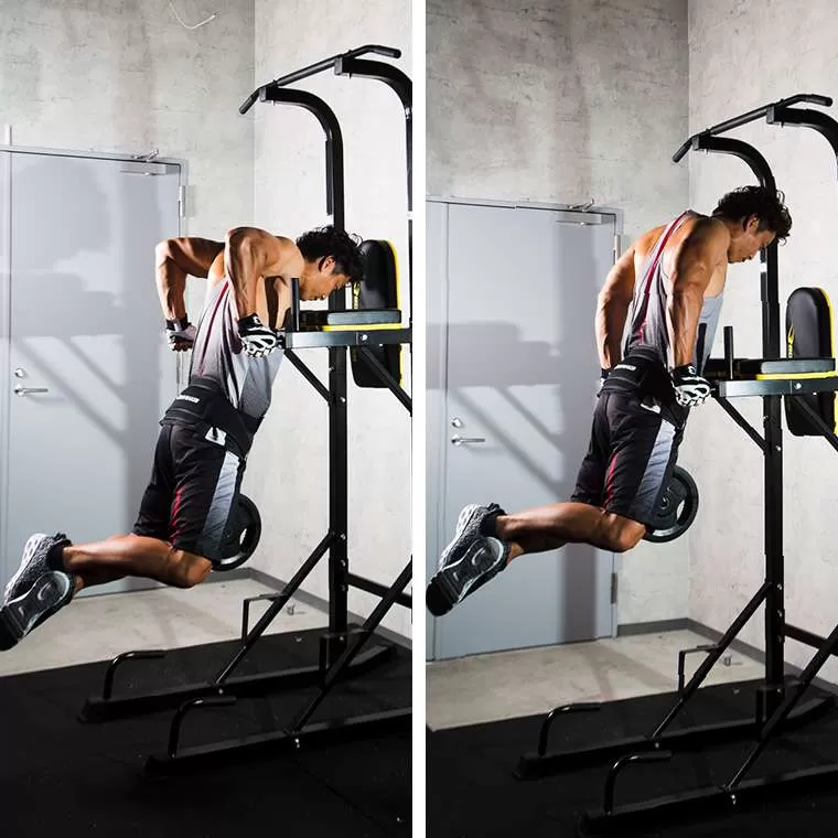 チン＆ディッピングスタンド TM065BKYE｜BODYMAKER（ボディメーカー