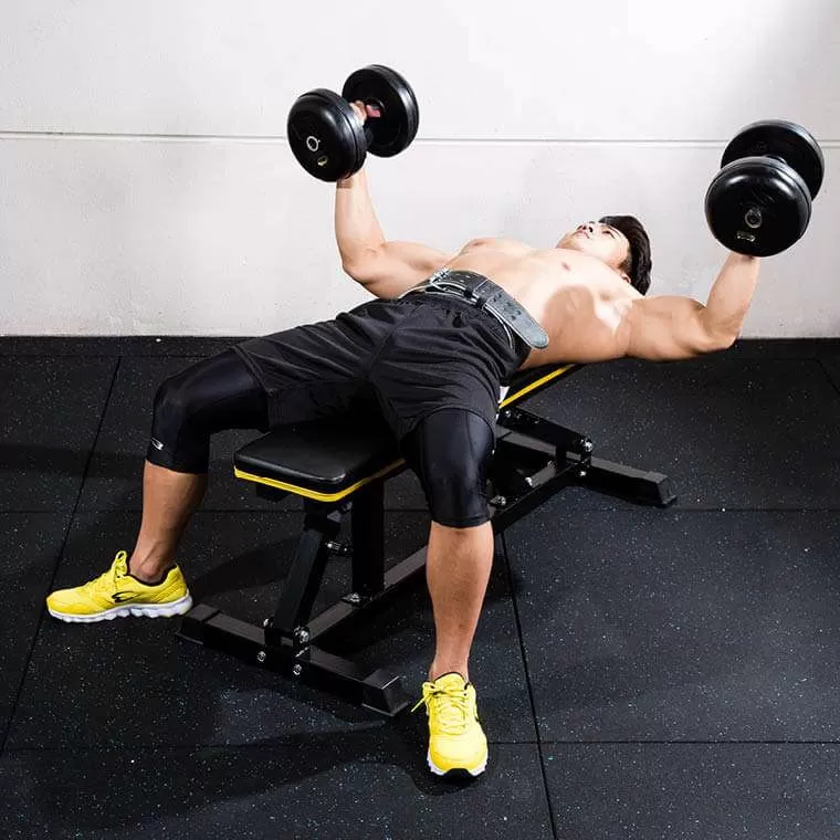 フラットインクラインベンチEXーV3 TM087BKYE｜BODYMAKER（ボディ