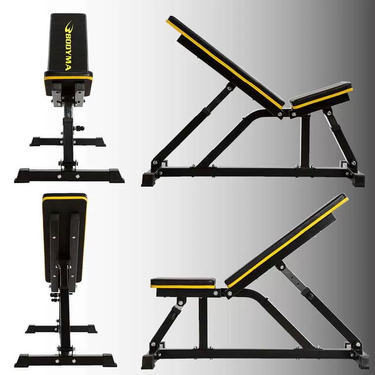 フラットインクラインベンチEXーV3 TM087BKYE｜BODYMAKER（ボディ