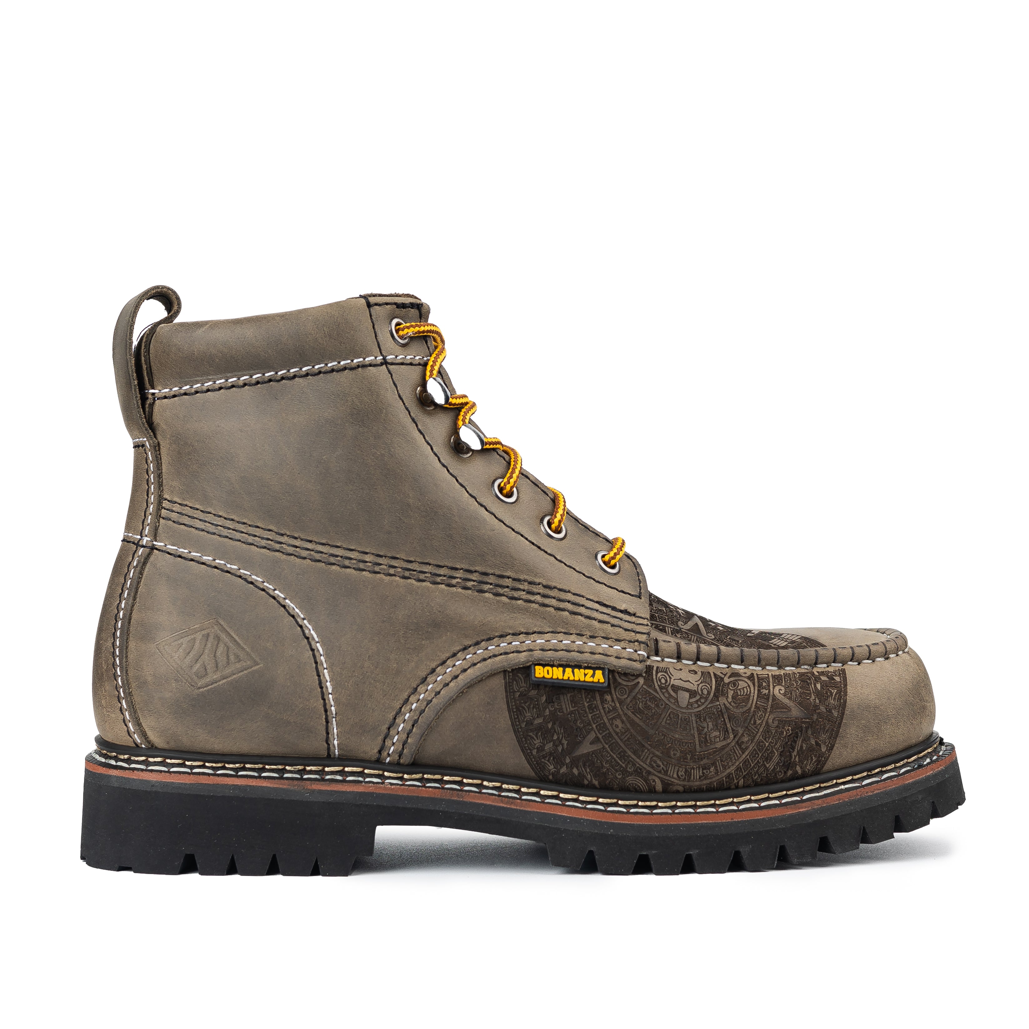 Heritage Aztec Moc Toe Work Boot - Craft and Grit – Bonanza Boots