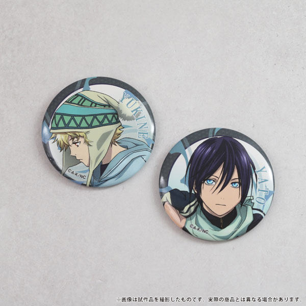 ノラガミ 缶バッジセット／夜ト&雪音: キャラグッズ｜bones store