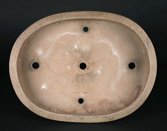 舟山楕円鉢 | 盆栽、盆栽書籍、盆栽鉢の通販│近代出版