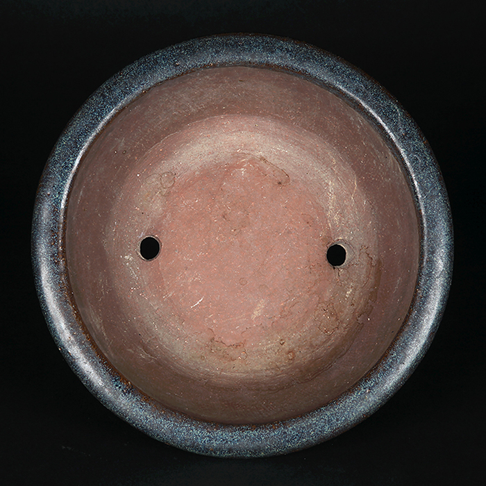 海鼠釉外縁丸鉢 | 盆栽、盆栽書籍、盆栽鉢の通販│近代出版