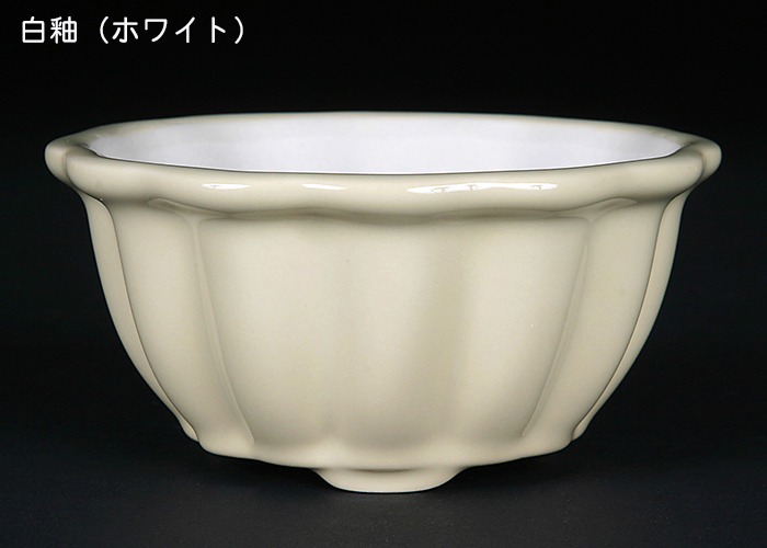 KINBONオリジナル盆栽鉢 輪花型 | 盆栽、盆栽書籍、盆栽鉢の通販│近代出版