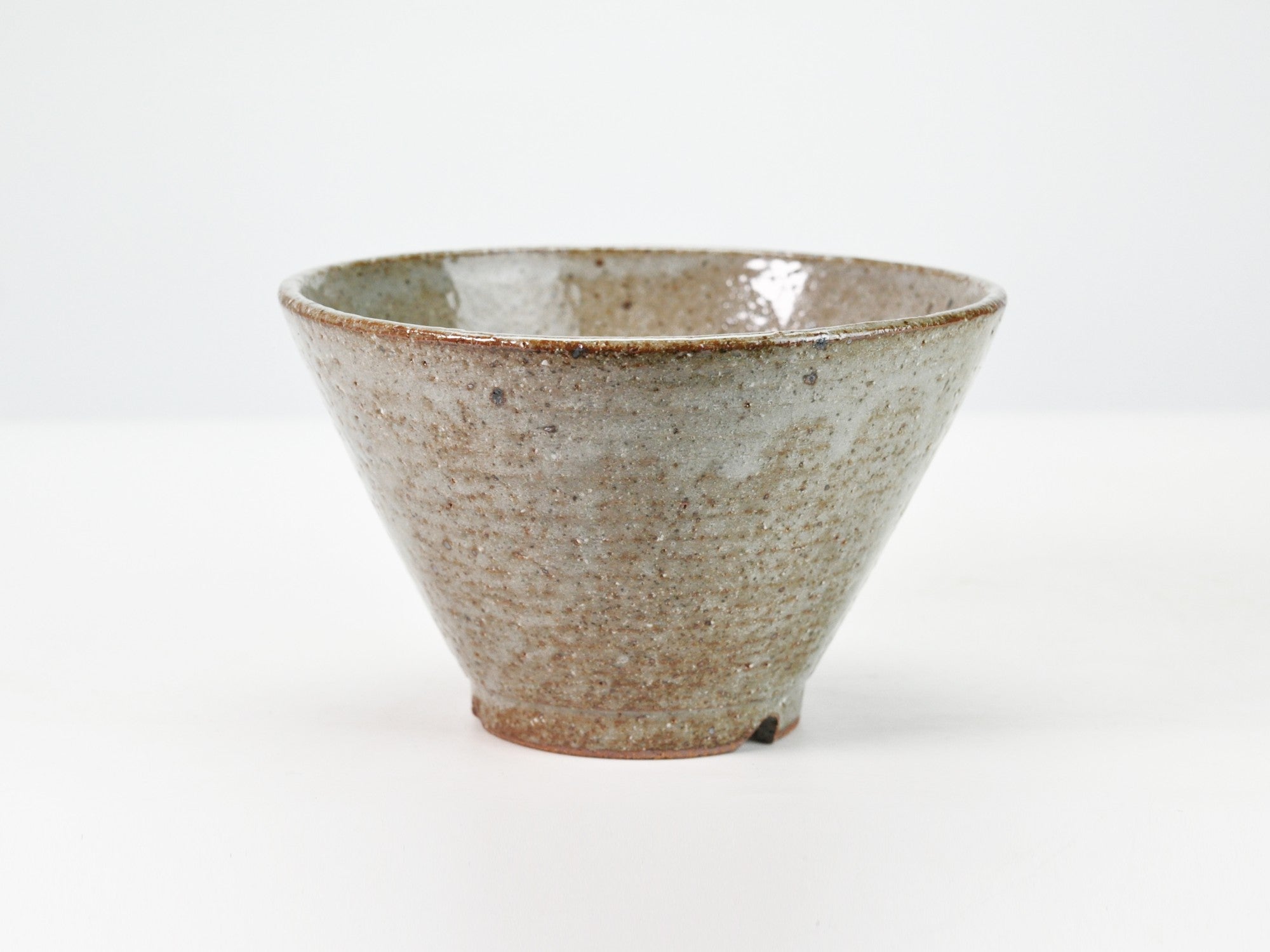 美濃焼 盆栽鉢 丸反型 6号 灰釉 幅18cm×高さ11cmの販売｜盆栽妙 – 盆栽