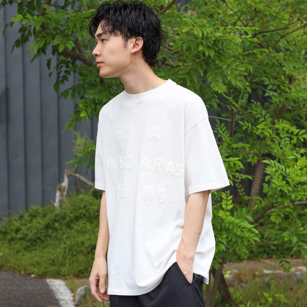 KURO クロ 17/- ROUND SHAPE DYED TEE FAMOUS｜BORN FREE ONLINE SHOP