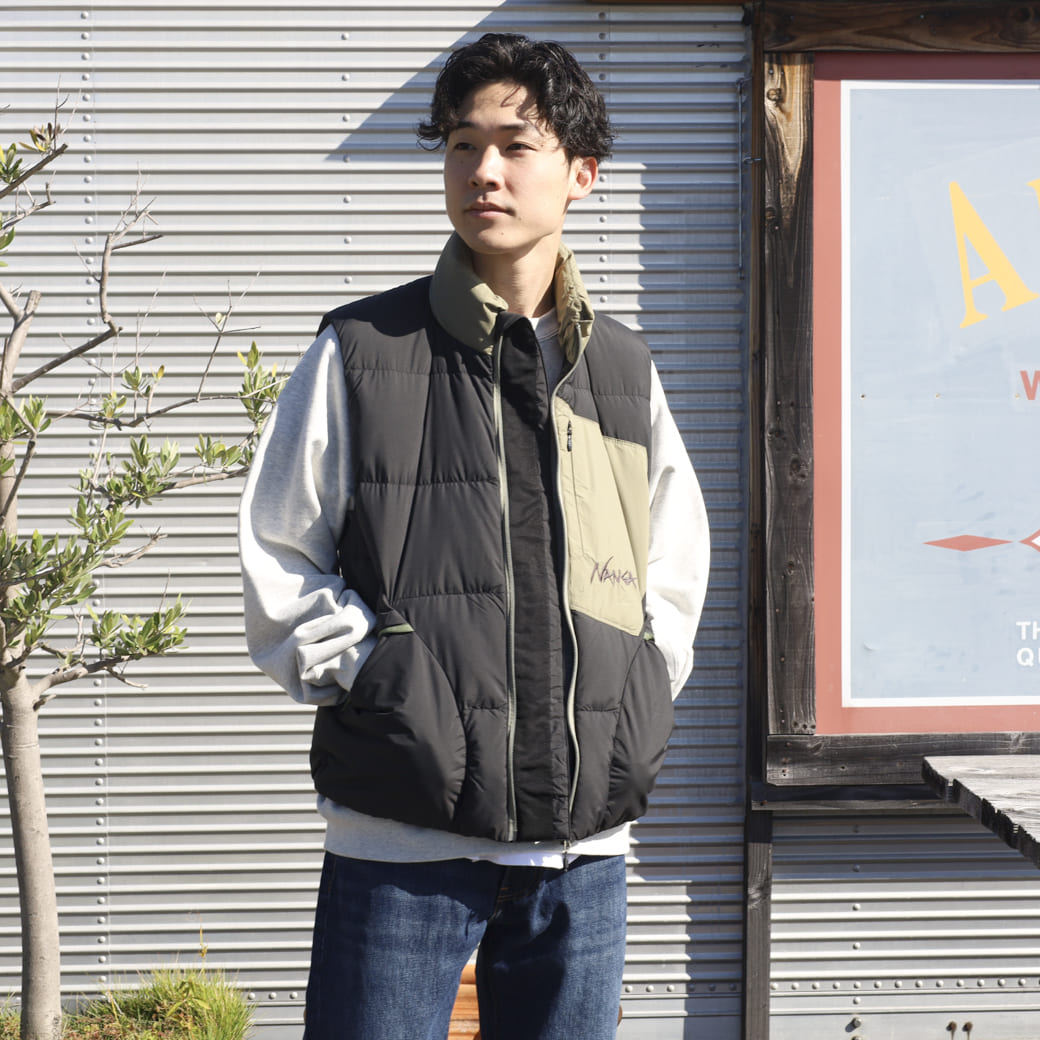 NANGA ナンガ マゼノリッジベスト｜BORN FREE ONLINE SHOP