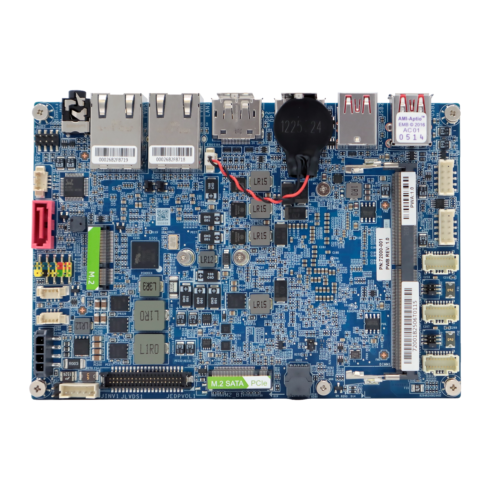 ECM-ADLN-N97 3.5” Fanless SBC Intel Processor N97 Alder Lake-N