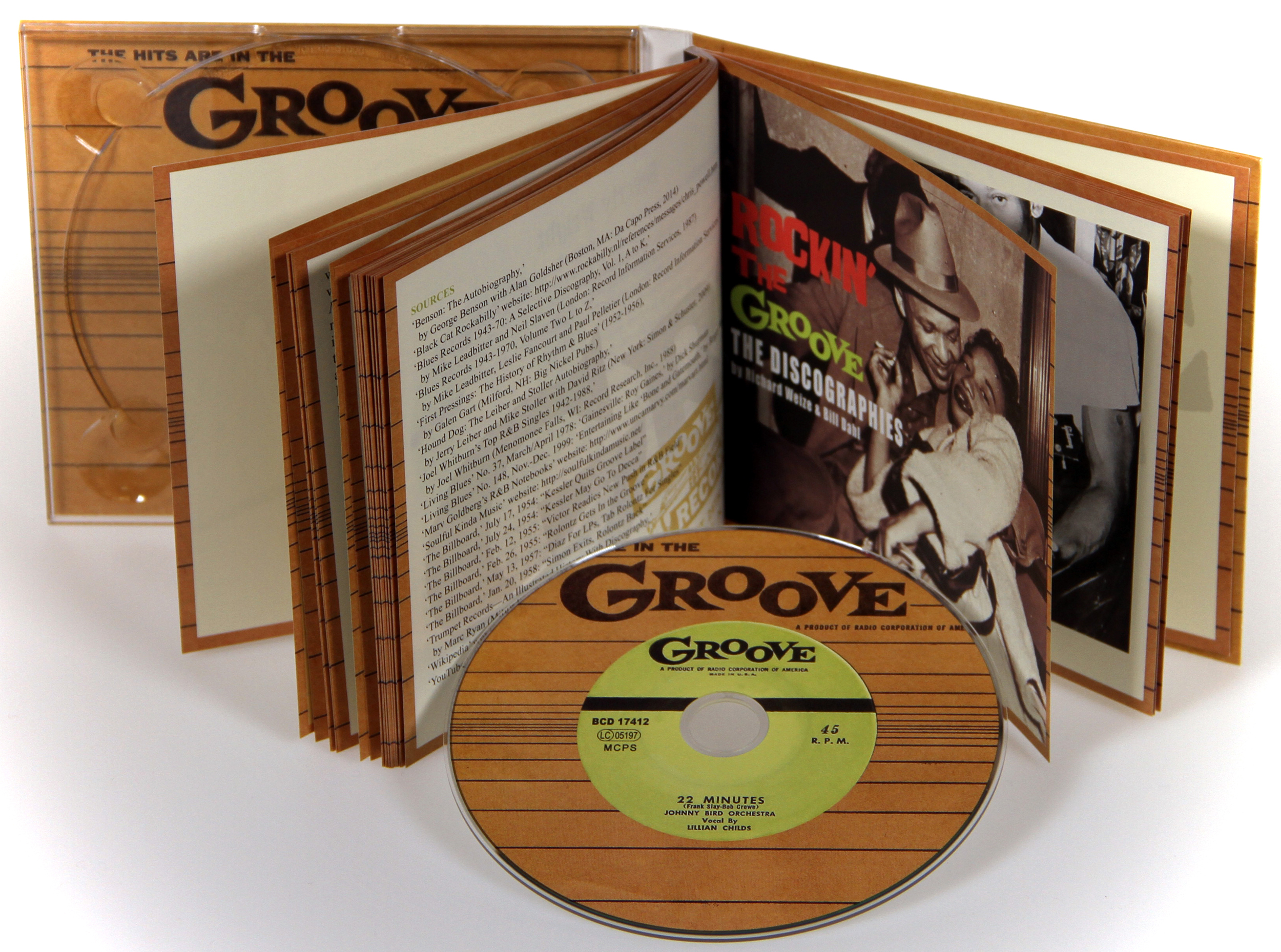 Various - Groove Records CD: Rockin' The Groove (CD) - Bear Family