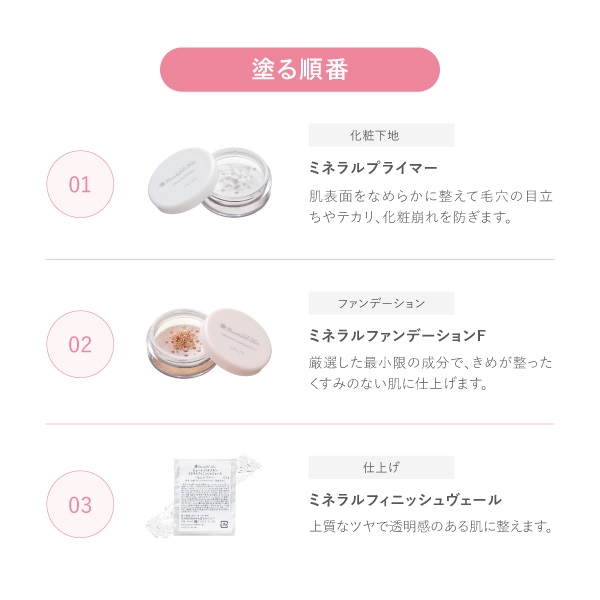 ミネラルメイクアップ トライアルセット｜【公式】ビューティフル