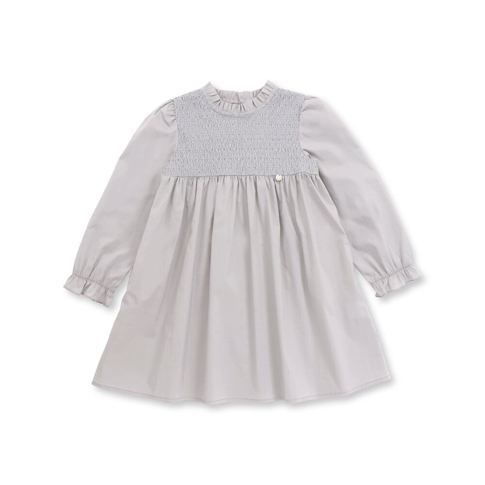 スモッキングワンピース(95~150cm)(95cm ピンク): ワンピース【べべ