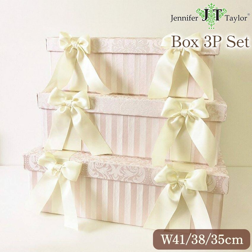 ジェニファーテイラー ボックス3個セット ハルノピンク Haruno-PK