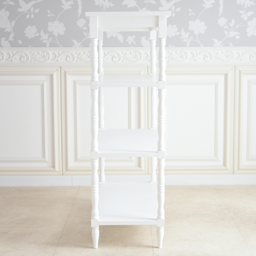 フレンチ アパルトメント シェルフ ラック 幅90cm | ロココ調家具通販