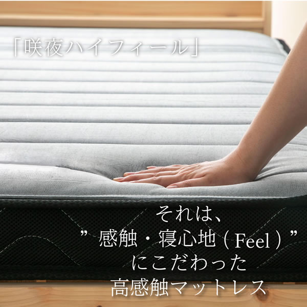 超高弾性・超高密度・高反発ウレタンマットレス【咲夜ハイフィール】の