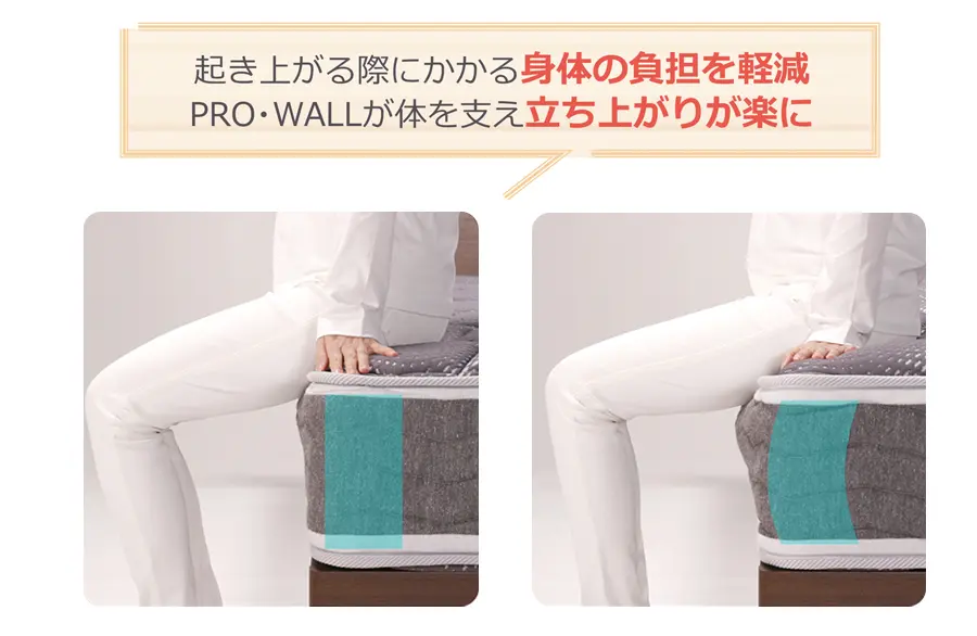 フランスベッド プロウォール マットレス - マットレス