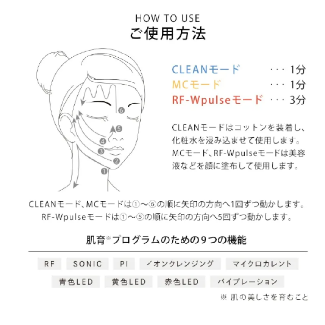 ReFa（リファ）リファビューテックレイズ（ブラック） | 美容家電の