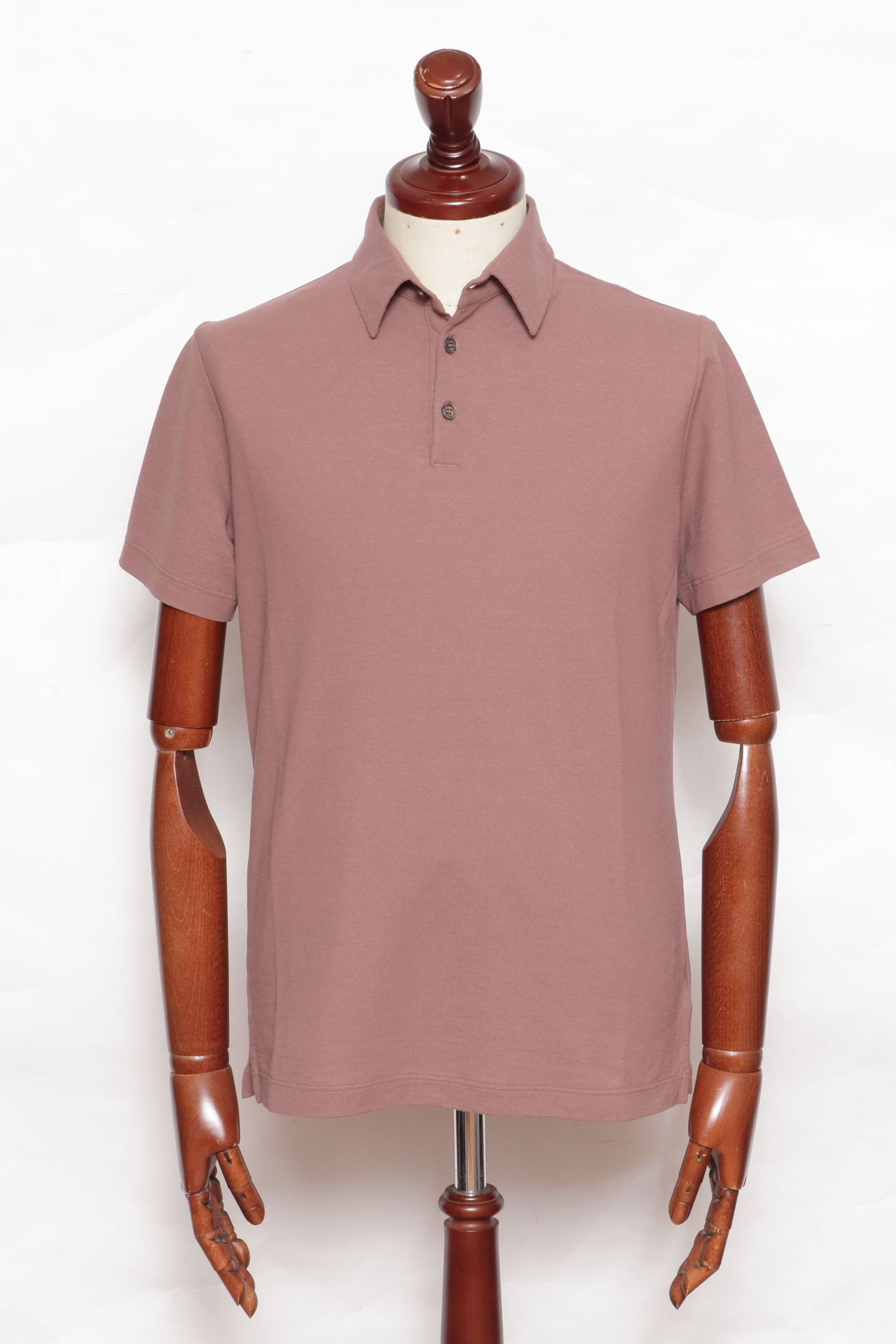 ZANONE - 815109 ZG380 アイスコットン 3Bポロシャツ / Z5512 ブラウン