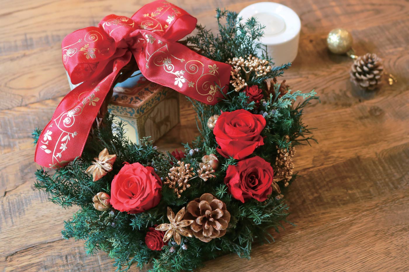 11.19〜20】クリスマスリースワークショップ開催 ジェイアール名古屋