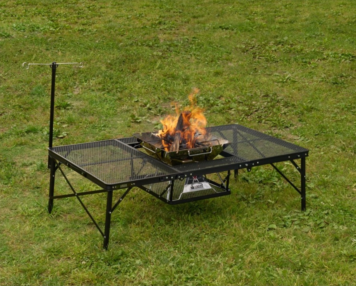 BBQから焚き火まで対応可能なロゴスの新作テーブルが超便利