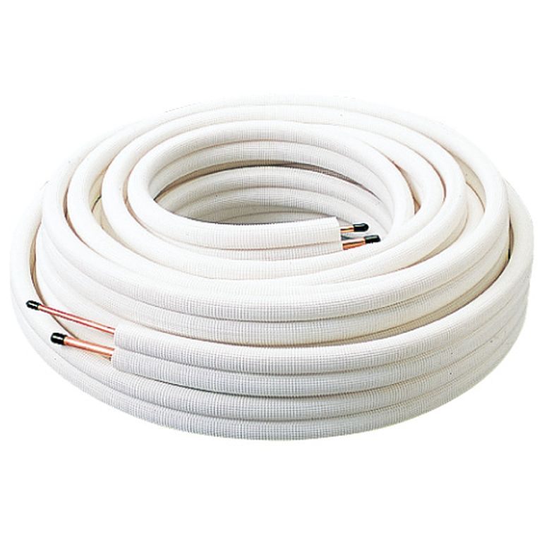 PP-24-10｜空調用被覆銅管 ペアコイル断熱材厚10mm仕様 2分×4分 20m巻